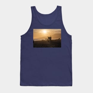 Beautiful Zuma Beach sunset, Malibu Tank Top